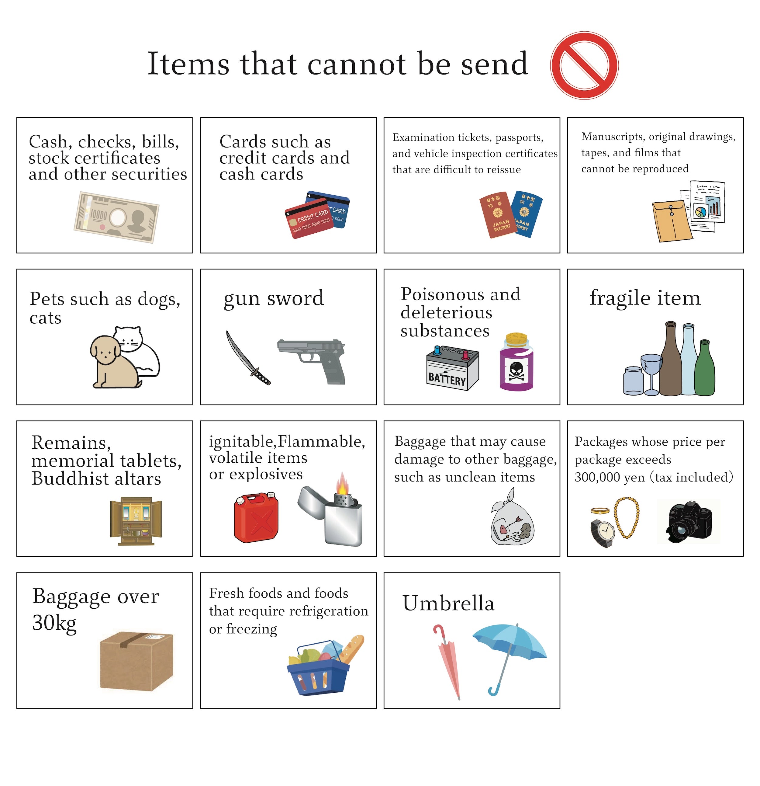 LOST ITEM delivery