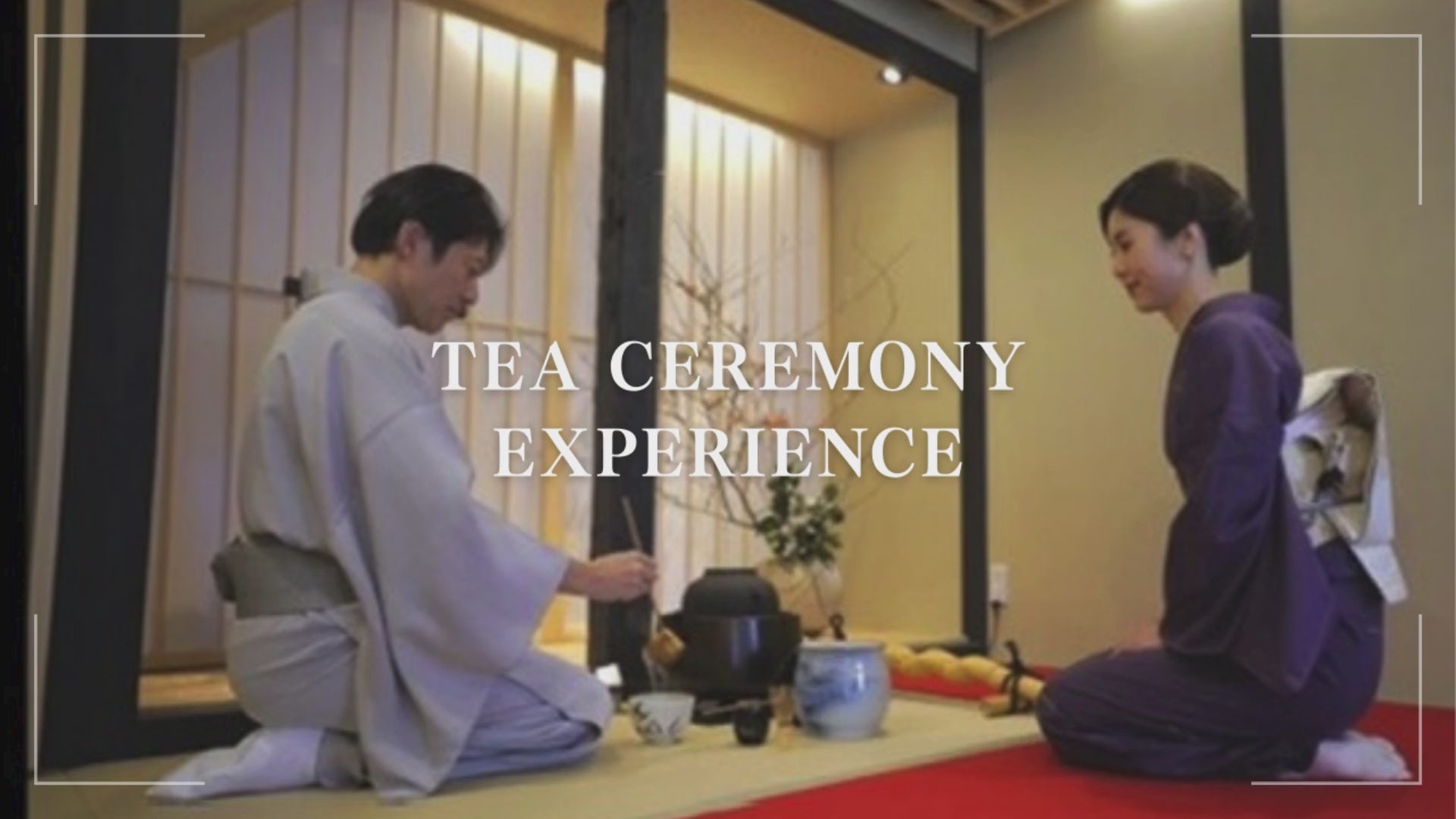Load video: Tea ceremony experience
